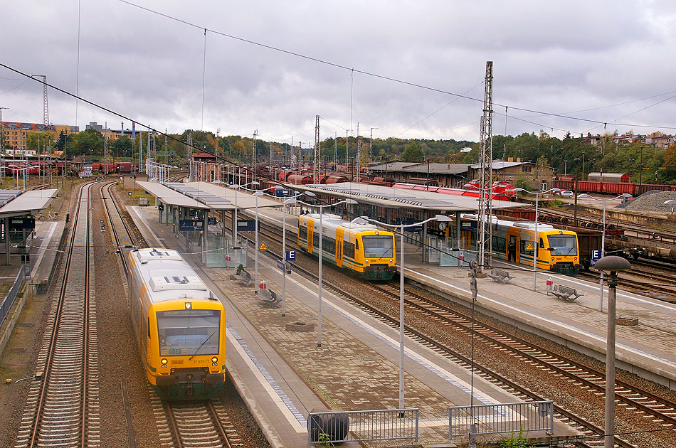 Die ODEG in Eberswalde Hbf