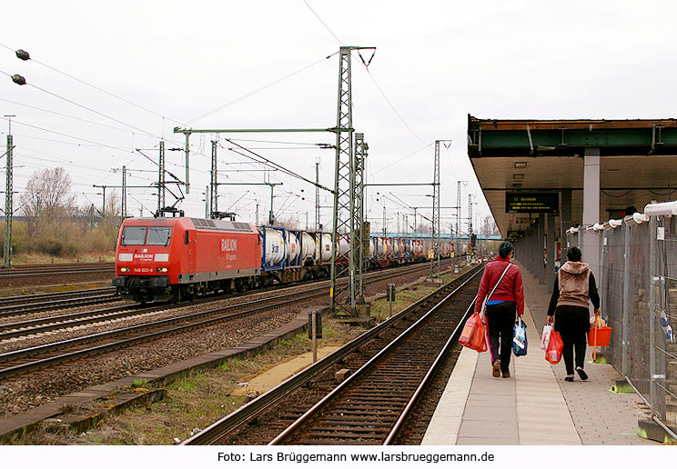DB Baureihe 145 in Hamburg-Veddel