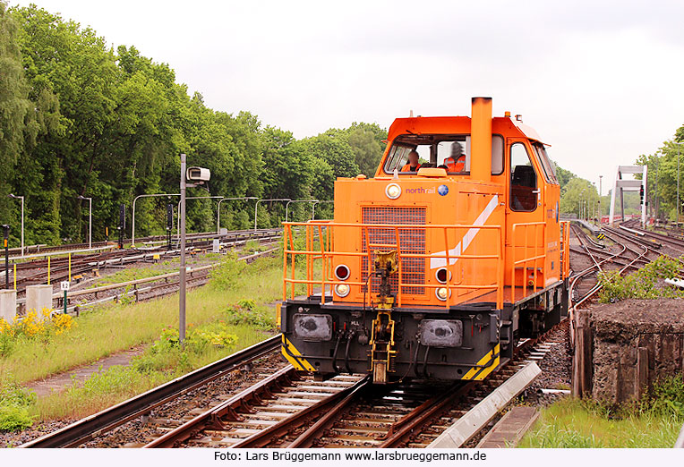 Foto Northrail Lok in Hamburg-Ohlsdorf