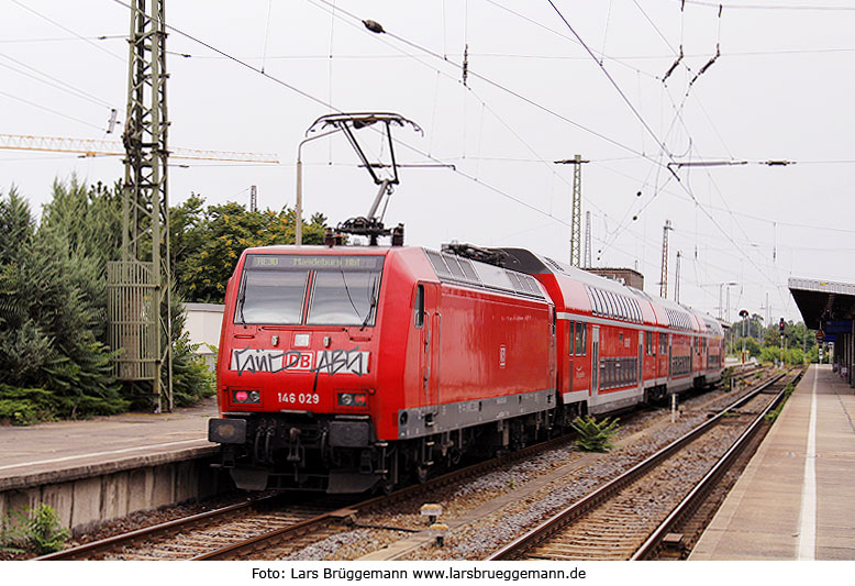 DB Baureihe 146 in Magdeburg Hbf