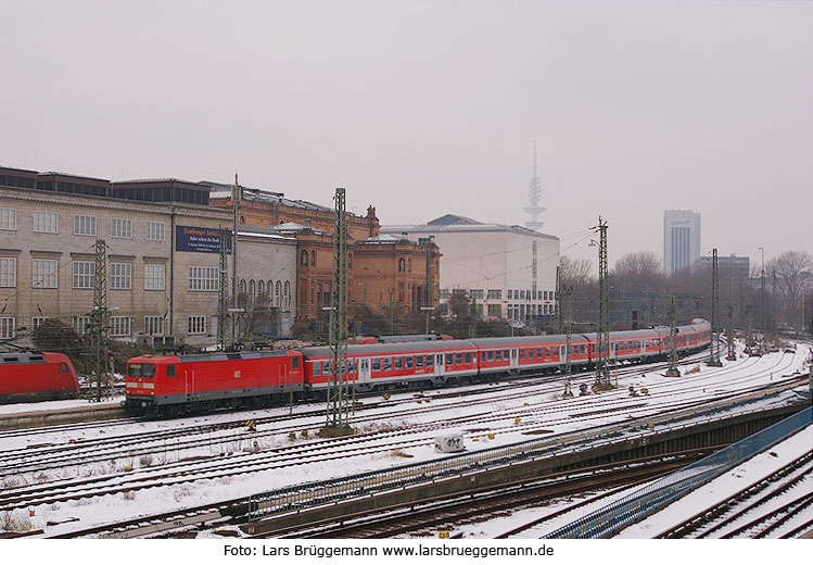 Die Baureihe 112 in Hamburg Hbf