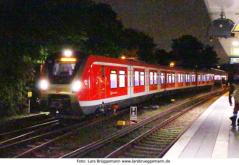 Die erste Fahrt der Baureihe 490 im Netz der Hamburger S-Bahn