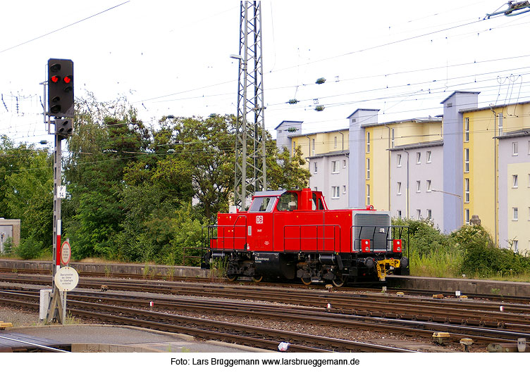 die DB Baureihe 214 in Nürnberg Hbf