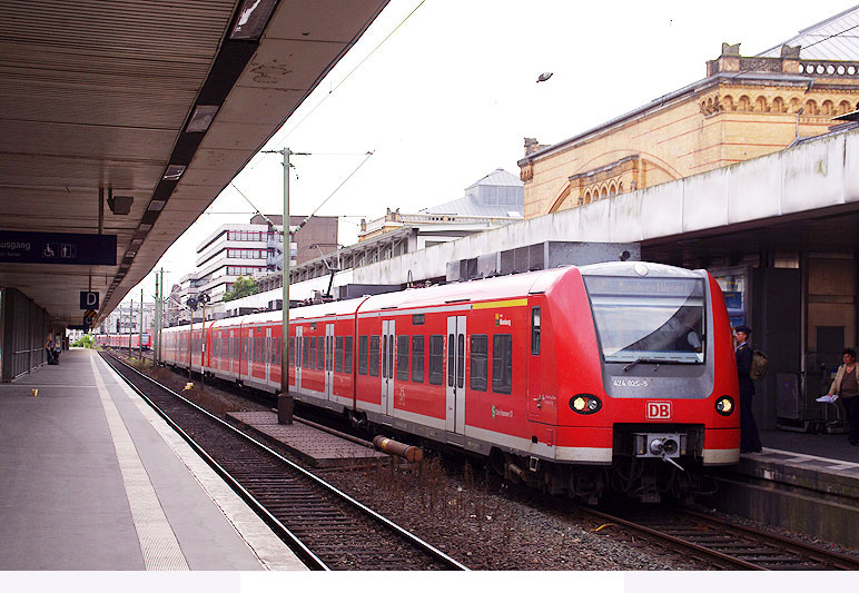 Die Baureihe 424 in Hannover Hbf