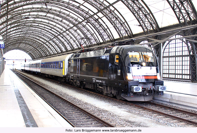 Foto Ersatzzug für die Mitteldeutsche Regiobahn in Dresden Hbf