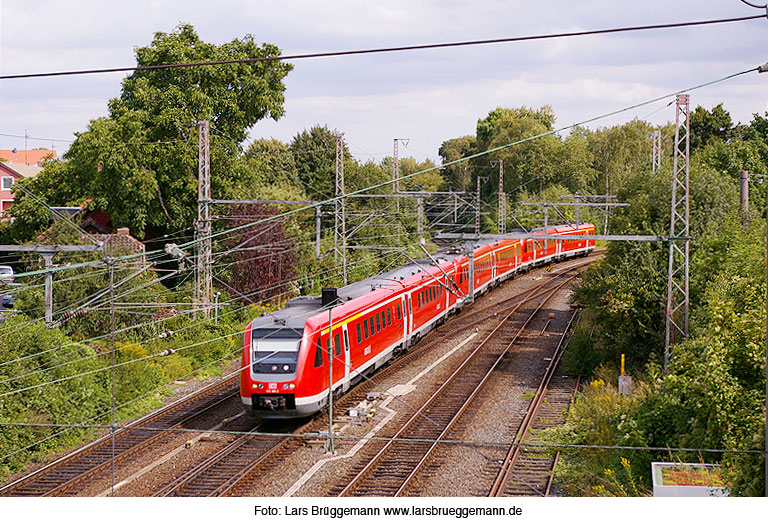 DB Baureihe 612 in Hildesheim Hbf