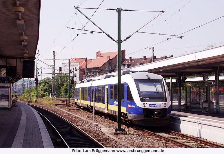 Foto Nordwestbahn Lint-Triebwagen in Hildesheim Hbf