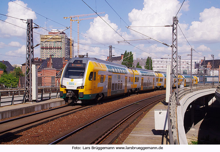 ODEG Kiss Berlin Hbf - Auf der Stadtbahn