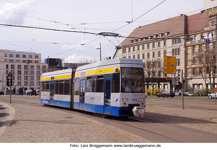 Die Straßenbahn in Leipzig