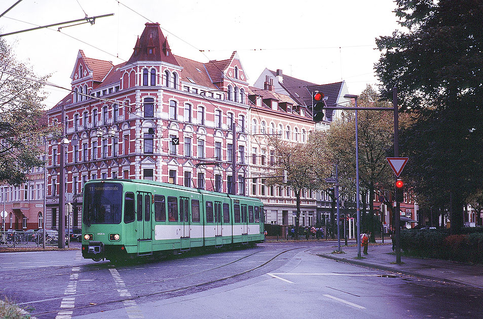 Straßenbahn Hannover - Haltestelle Haltenhoffstraße