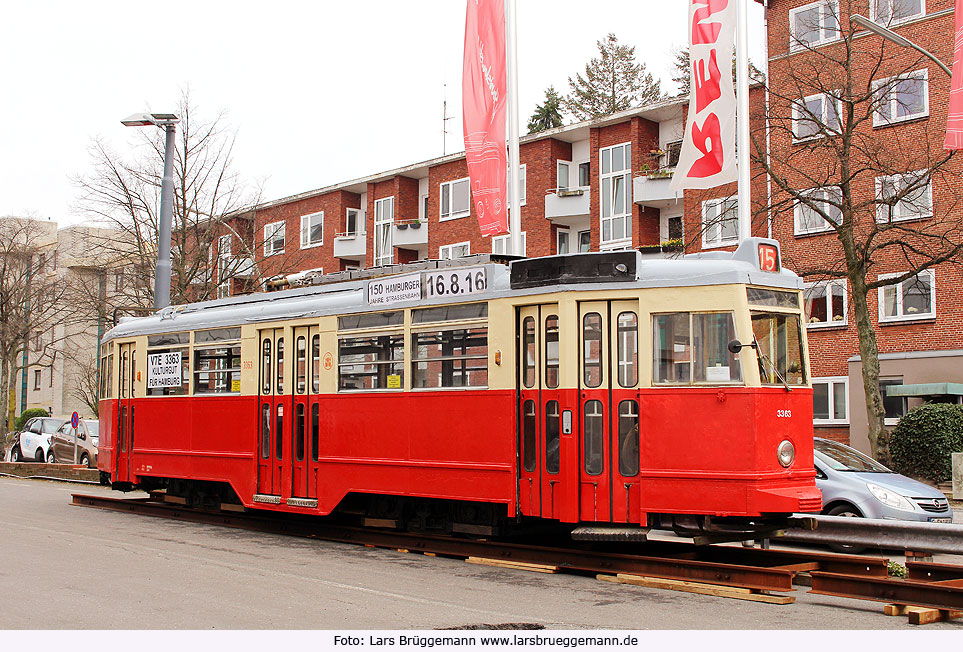 Die Straßenbahn in Hamburg im Vergleich zum Ebus dem Elektrobus