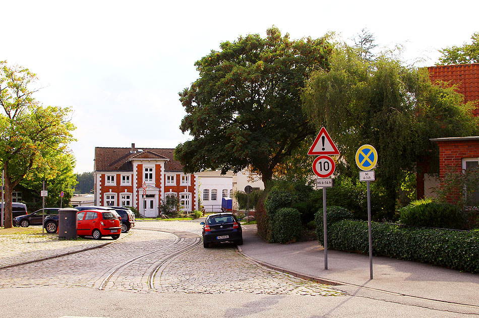 Die Straßenbahn in Lübeck - Schleife Schlutup