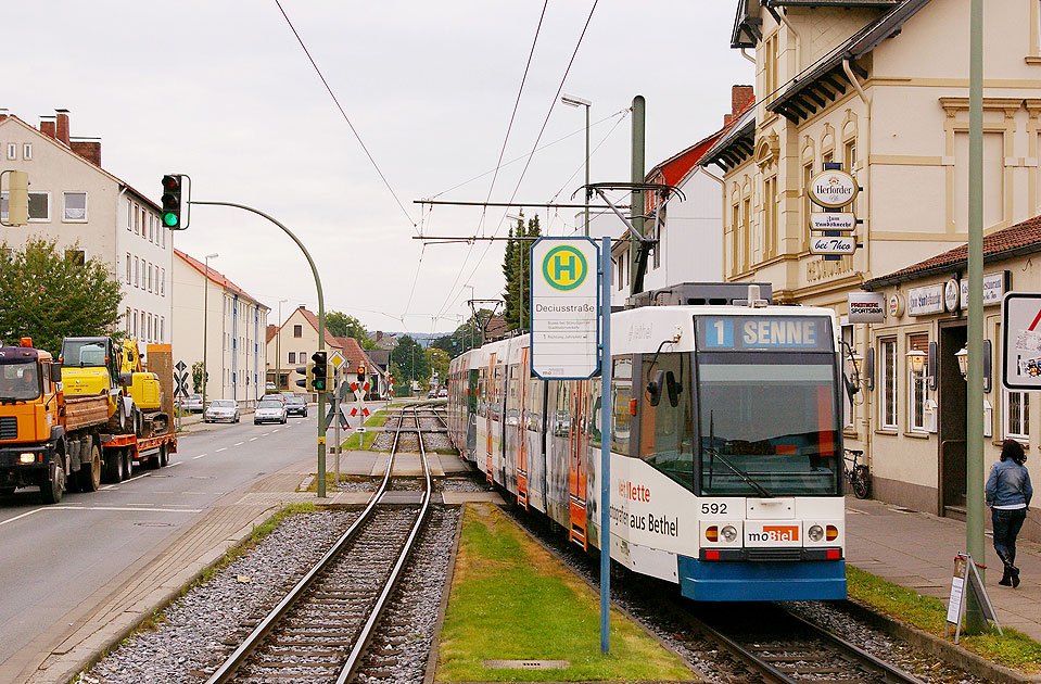 Die Straßenbahn in Bielefeld