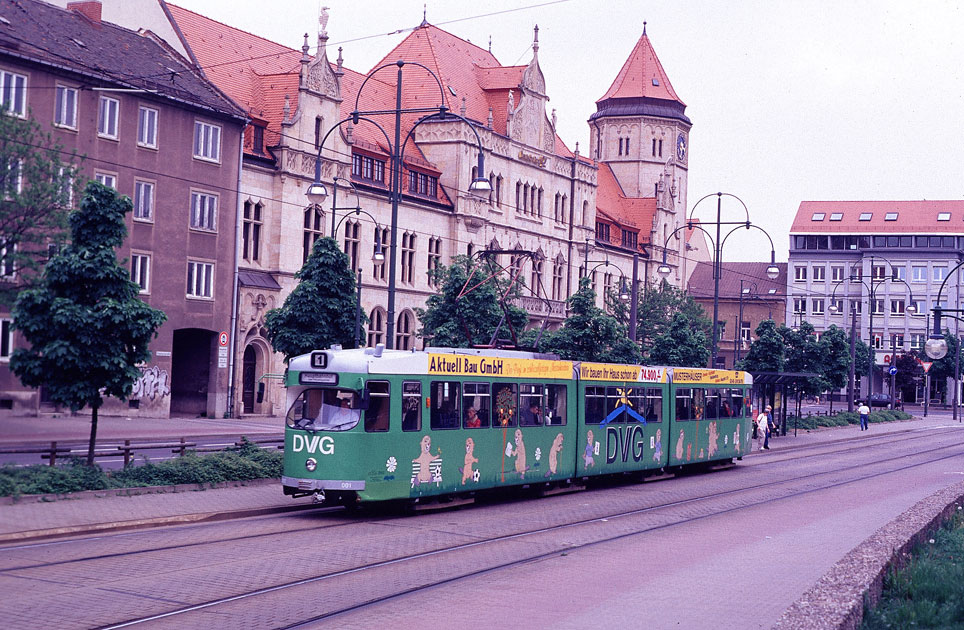 Die Straßenbahn in Dessau Fotos von einem