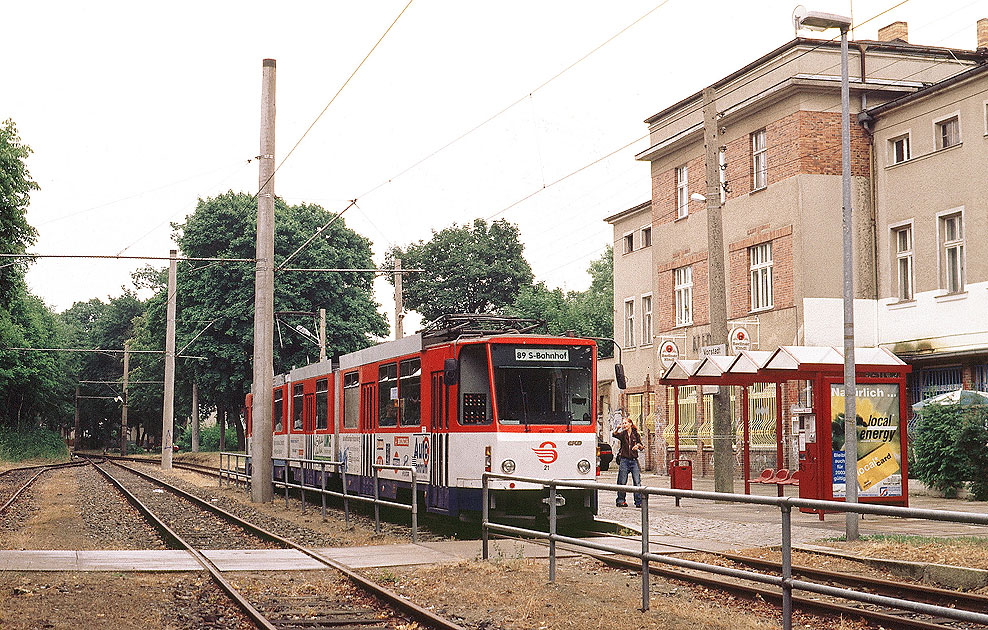 Die Strausberger Eisenbahn am Bahnhof Strausberg