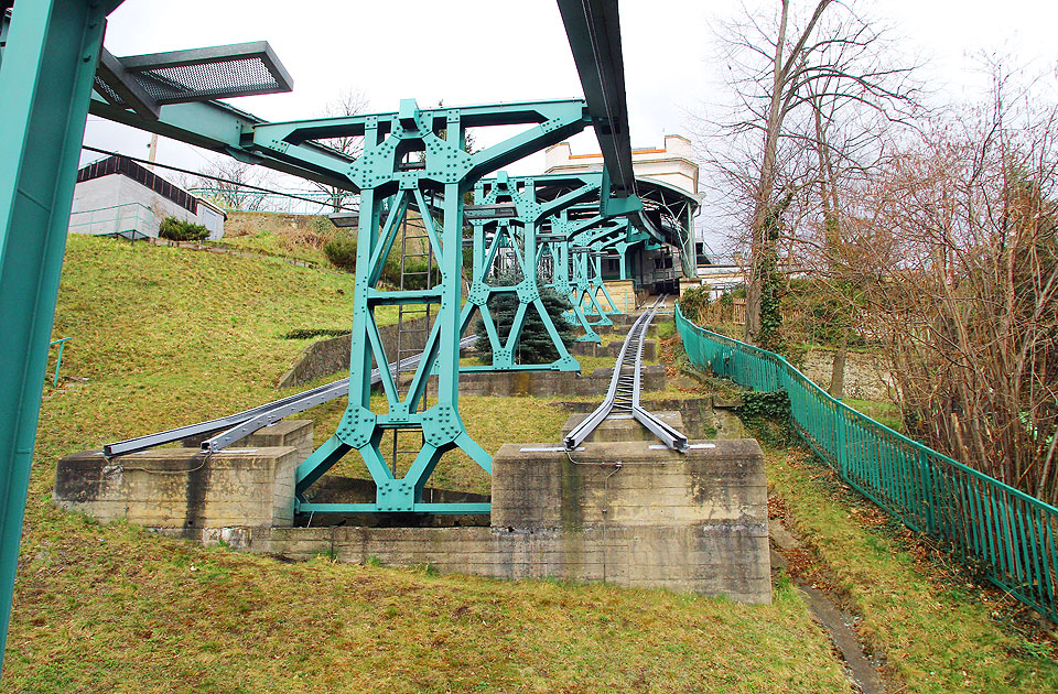 Die Schwebebahn in Dresden