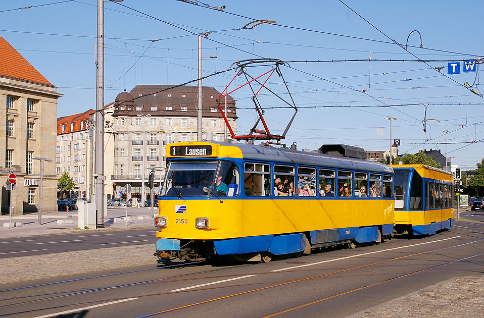 Die Straßenbahn in Leipzig - Tatra