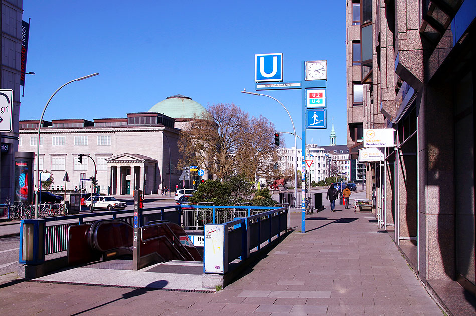 Die Haltestelle Hauptbahnhof Nord