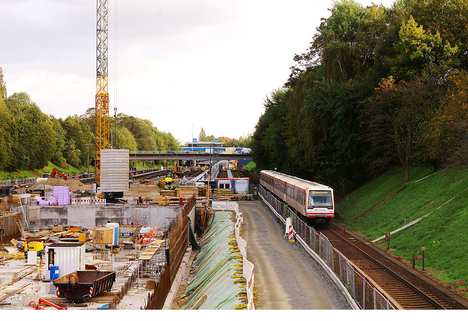 U-Bahn-Werkstatt in Hamburg-Billstedt der Hochbahn