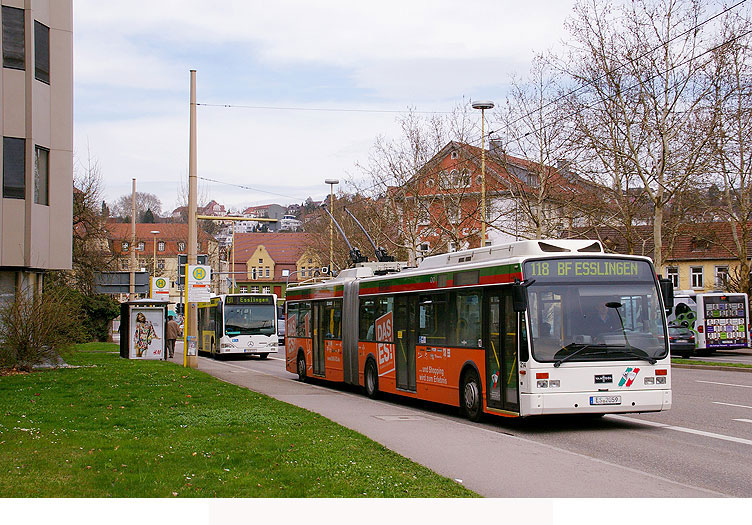 Obus in Esslinen am Neckar