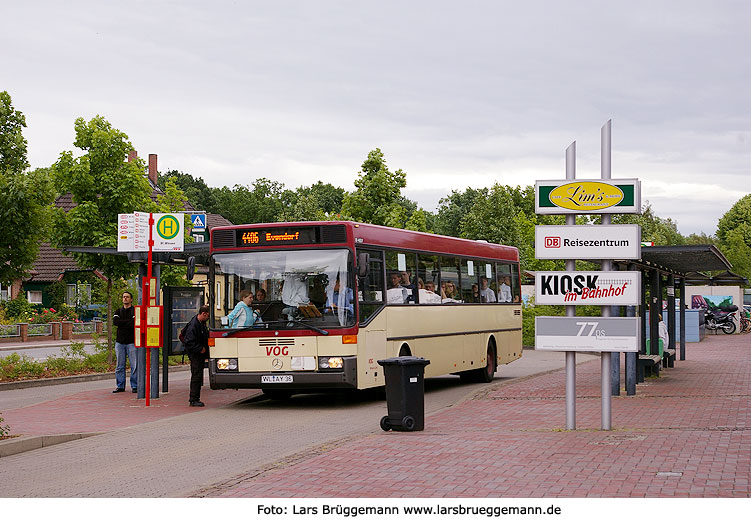 Bahnhof Winsen mit einem VOG-Bus