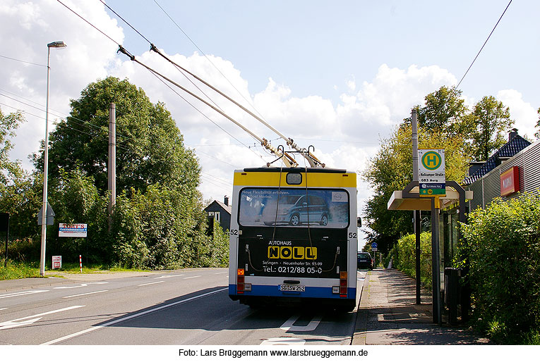 Der Obus in Solingen