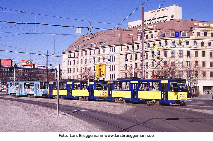 Tatra T6A2 - Straßenbahn Leipzig