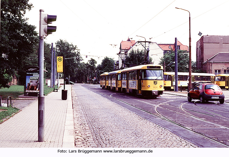 Straßenbahn Dresden Tatra - Betriebshof Tolkewitz