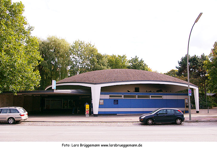 DerU-Bahn Bahnhof Lübecker Straße - der Hamburger Hochbahn