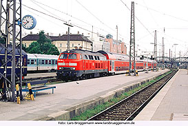 Foto DB Baureihe 218 - DB 218 305 in München Hbf