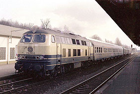 Deutsche Bundesbahn 218 155-0 in Pinneberg