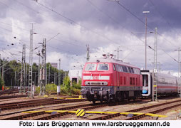 DB Baureihe 218 in Hamburg