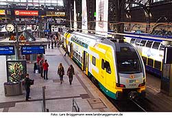 Ein ODEG Kiss in Hamburg Hbf