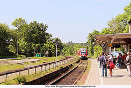 Der Bahnhof Timmendorfer Strand