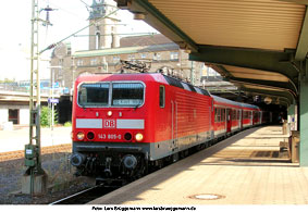 DB Baureihe 143 in Hamburg Hbf