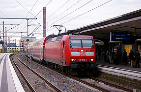DB Baureihe 146 - Lok 146 010 - in Bielefeld Hbf