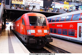DB Baureihe 182 in Hamburg Hbf