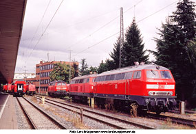 DB Baureihe 218 Nürnberg Hbf