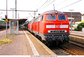 DB Baureihe 218 in Itzehoe