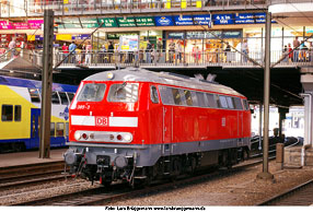DB Lok Baureihe 218 - 218 385-3