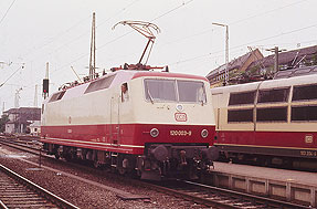 DB Baureihe 120 in Nürnberg Hbf