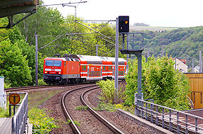 Die 143 837 in Freital-Hainsberg