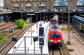 DB Baureihe 182 Hamburg Hbf - Foto: Lars Brüggemann - www.larsbrueggemann.de