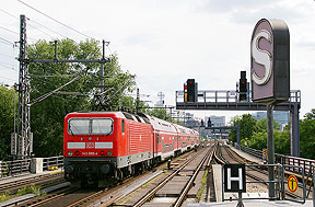 Im Bahnhof Berlin Tiergarten
