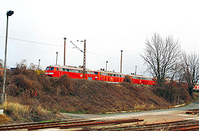 Ausgemusterte Loks der Baureihe 218 im Gbf Leipzig-Engelsdorf