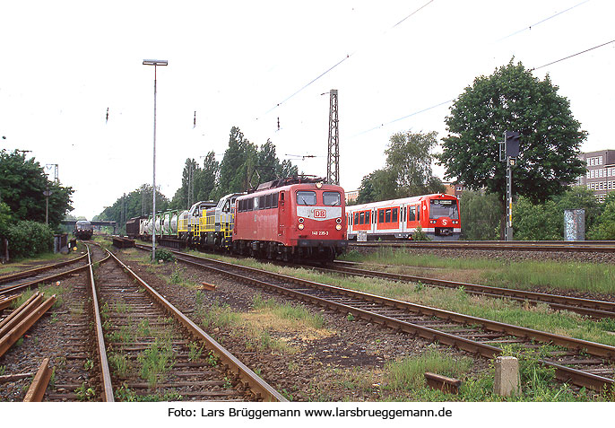 Die DB Baureihe 140 im Güterbahnhof Hamburg-Barmbek