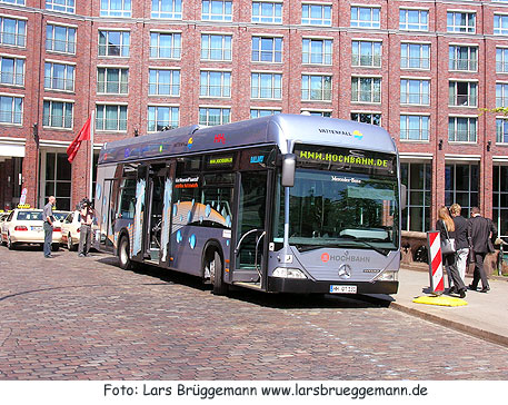 Der Wasserstoffbus der Hamburger Hochbahn