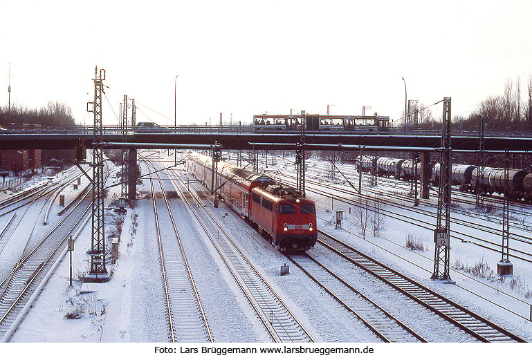 Die 110 324 - Die Baureihe 110 in Hamburg