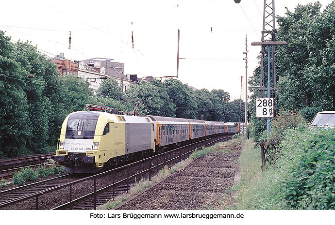 Der FLEX auf der Hamburger Verbindungsbahn - Der Hamburg Flensburg Express