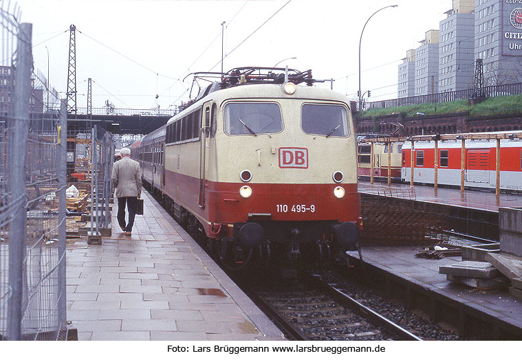 Die Baureihe 110 im Hamburger Hbf